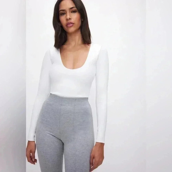 Good American SCUBA SCOOP  NECK BODYSUIT S - Picture 2 of 6